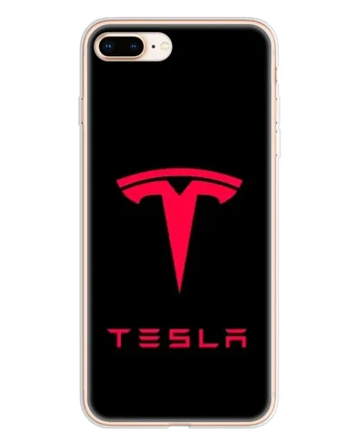 Чохол для iPhone 8 Plus з картинкою «Tesla Red Logo» Чохол для iPhone 8 Plus з картинкою «Tesla Red Logo»