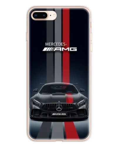 Чохол для iPhone 8 Plus з картинкою «Mercedes — білий карбон» Чохол для iPhone 8 Plus з картинкою «Mercedes — білий карбон»