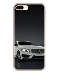 Чохол для iPhone 8 Plus з картинкою «Mercedes AMG GT Silver»