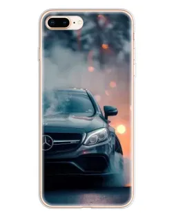 Чохол для iPhone 8 Plus з картинкою «Mercedes — нічне місто»