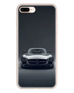 Чехол для iPhone 8 Plus с картинкой «Mercedes на черном» Чехол для iPhone 8 Plus с картинкой «Mercedes на черном»