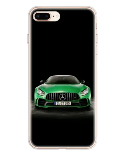 Чохол для iPhone 8 Plus з картинкою «Mercedes — неоновий лого» Чохол для iPhone 8 Plus з картинкою «Mercedes — неоновий лого»