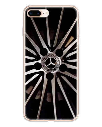 Чехол для iPhone 8 Plus с картинкой «Диск Mercedes»