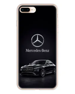 Чохол для iPhone 8 Plus з картинкою «Mercedes — решітка радіатора»