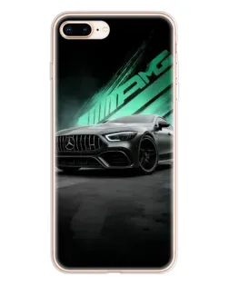 Чохол для iPhone 8 Plus з картинкою «Темний Mercedes AMG»