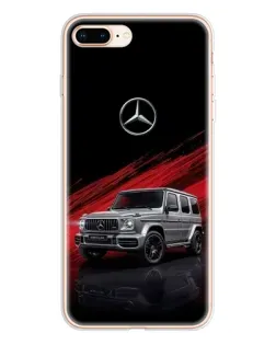 Чохол для iPhone 8 Plus з картинкою «Mercedes G-Class червоний»