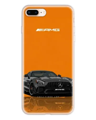 Чохол для iPhone 8 Plus з картинкою «Помаранчевий Mercedes AMG» Чохол для iPhone 8 Plus з картинкою «Помаранчевий Mercedes AMG»