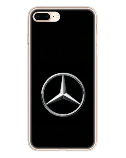 Чохол для iPhone 8 Plus з картинкою «Mercedes класичний лого»