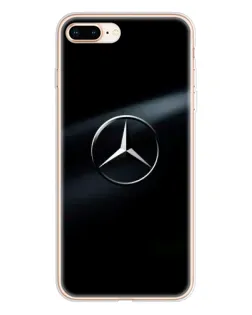 Чохол для iPhone 8 Plus з картинкою «Mercedes на металі»