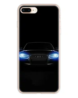 Чохол для iPhone 8 Plus з картинкою «Audi в неоні»