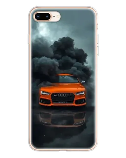 Чохол для iPhone 8 Plus з картинкою «Audi у хмарах диму» Чохол для iPhone 8 Plus з картинкою «Audi у хмарах диму»