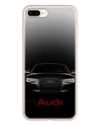 Чохол для iPhone 8 Plus з картинкою «Audi — градієнтний контур» Чохол для iPhone 8 Plus з картинкою «Audi — градієнтний контур»