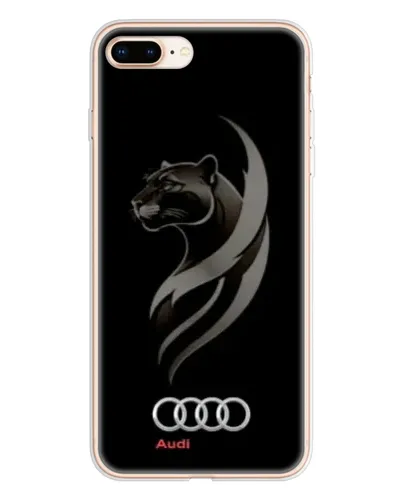Чохол для iPhone 8 Plus з картинкою «Графіка — пантера та Audi» Чохол для iPhone 8 Plus з картинкою «Графіка — пантера та Audi»