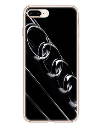 Чохол для iPhone 8 Plus з картинкою «Audi — абстрактні кільця» Чохол для iPhone 8 Plus з картинкою «Audi — абстрактні кільця»
