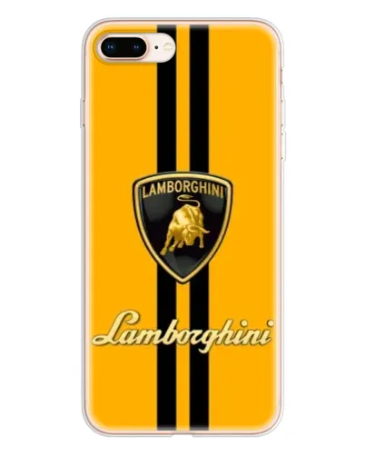 Чохол для iPhone 8 Plus з картинкою «Lamborghini Stripe жовтий» Чохол для iPhone 8 Plus з картинкою «Lamborghini Stripe жовтий»