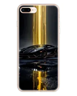 Чохол для iPhone 8 Plus з картинкою «Нічний Lamborghini драйв»