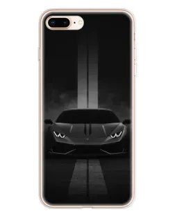 Чохол для iPhone 8 Plus з картинкою «Lamborghini симетрія доріг»