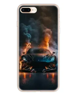 Чохол для iPhone 8 Plus з картинкою «Lamborghini димна естетика»
