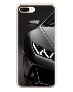 Чохол для iPhone 8 Plus з картинкою «Lamborghini фари деталізація»