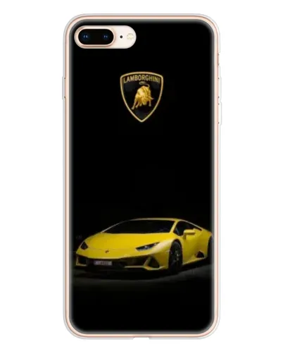 Чохол для iPhone 8 Plus з картинкою «Lamborghini жовтий акцент» Чохол для iPhone 8 Plus з картинкою «Lamborghini жовтий акцент»