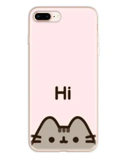 Чохол для iPhone 8 Plus з картинкою «Пушин каже Hi» Чохол для iPhone 8 Plus з картинкою «Пушин каже Hi»