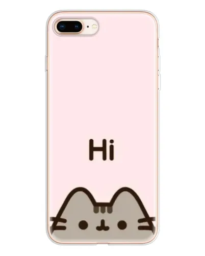 Чохол для iPhone 8 Plus з картинкою «Пушин каже Hi» Чохол для iPhone 8 Plus з картинкою «Пушин каже Hi»