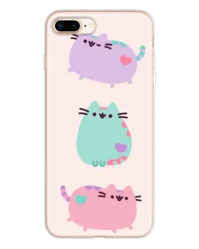 Чохол для iPhone 8 Plus з картинкою «Pusheen тріо» Чохол для iPhone 8 Plus з картинкою «Pusheen тріо»