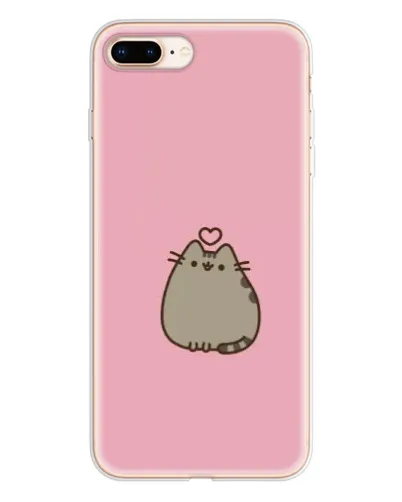 Чохол для iPhone 8 Plus з картинкою «Pusheen серце» Чохол для iPhone 8 Plus з картинкою «Pusheen серце»