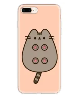 Чохол для iPhone 8 Plus з картинкою «Пушин пузиком догори»