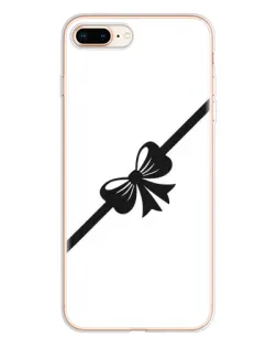 Чохол для iPhone 8 Plus з картинкою «Діагональний бант»