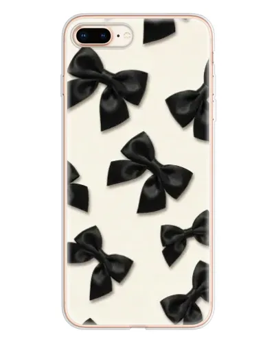 Чохол для iPhone 8 Plus з картинкою «Чорні бантики» Чохол для iPhone 8 Plus з картинкою «Чорні бантики»
