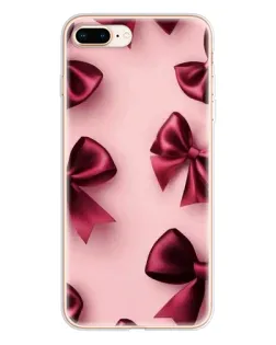 Чохол для iPhone 8 Plus з картинкою «Бордовий атлас»