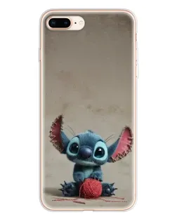 Чохол для iPhone 8 Plus з картинкою «Стіч на чоричневому фоні»