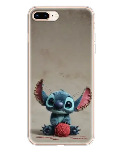 Чехол для iPhone 8 Plus с картинкой «Стич на коричневом фоне» Чехол для iPhone 8 Plus с картинкой «Стич на коричневом фоне»
