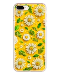 Чохол для iPhone 8 Plus з картинкою «Ромашкове сонце»