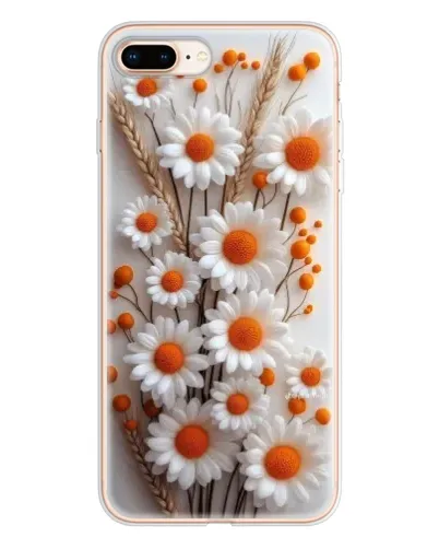 Чохол для iPhone 8 Plus з картинкою «Білі сухоцвіти» Чохол для iPhone 8 Plus з картинкою «Білі сухоцвіти»