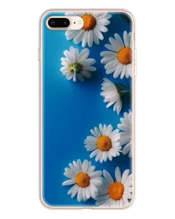 Чохол для iPhone 8 Plus з картинкою «Білосніжні маргаритки»