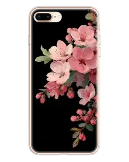 Чохол для iPhone 8 Plus з картинкою «Рожева гілка сакури»