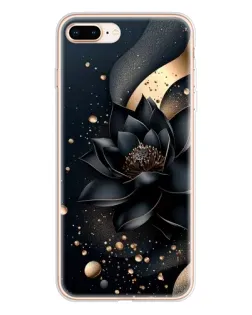 Чохол для iPhone 8 Plus з картинкою «Чорний лотос»