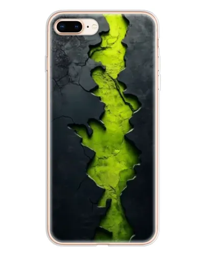 Чохол для iPhone 8 Plus з картинкою «Салатовий розлом скелі» Чохол для iPhone 8 Plus з картинкою «Салатовий розлом скелі»