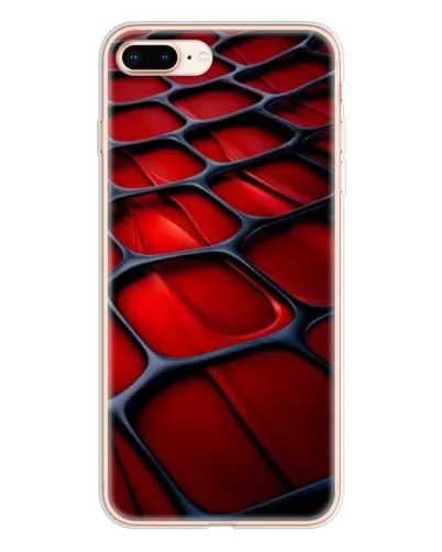 Чохол для iPhone 8 Plus з картинкою «Червона глянцева сітка» Чохол для iPhone 8 Plus з картинкою «Червона глянцева сітка»