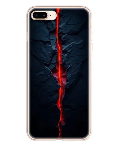 Чохол для iPhone 8 Plus з картинкою «Червона лавова тріщина» Чохол для iPhone 8 Plus з картинкою «Червона лавова тріщина»