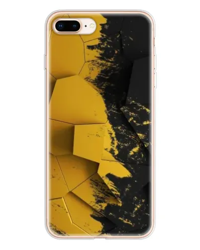 Чохол для iPhone 8 Plus з картинкою «Золоті уламки геометрії» Чохол для iPhone 8 Plus з картинкою «Золоті уламки геометрії»