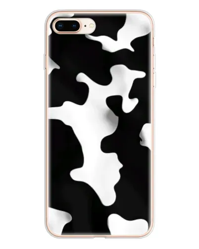 Чохол для iPhone 8 Plus з картинкою «Чорно-біла пляма» Чохол для iPhone 8 Plus з картинкою «Чорно-біла пляма»