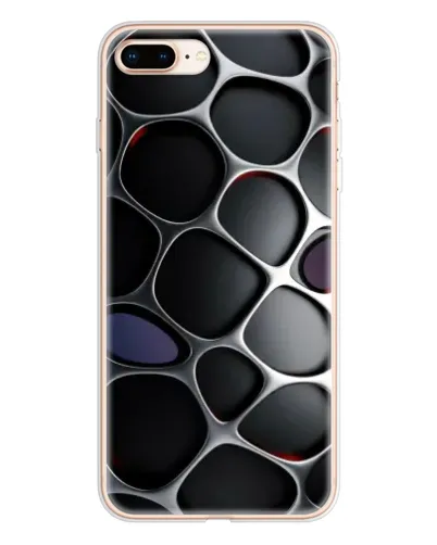Чохол для iPhone 8 Plus з картинкою «Об'ємна темна решітка» Чохол для iPhone 8 Plus з картинкою «Об'ємна темна решітка»