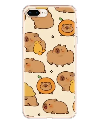 Чохол для iPhone 8 Plus з картинкою «Капібари з апельсинами» Чохол для iPhone 8 Plus з картинкою «Капібари з апельсинами»
