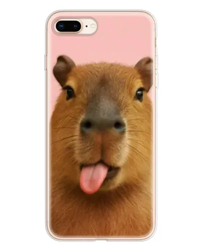 Чохол для iPhone 8 Plus з картинкою «Капібара з язиком» Чохол для iPhone 8 Plus з картинкою «Капібара з язиком»