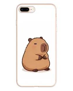 Чохол для iPhone 8 Plus з картинкою «Товстенька капібара»