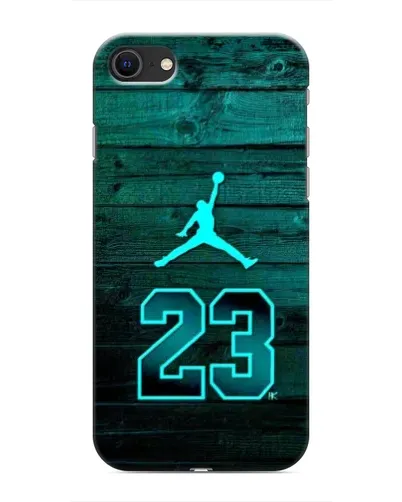 Чохол для iPhone SE (2020) з картинкою «Jordan Cyan 23»