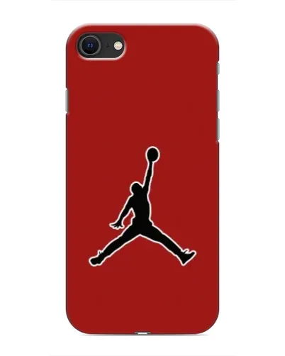 Чохол для iPhone SE (2020) з картинкою «Jordan Red Back»